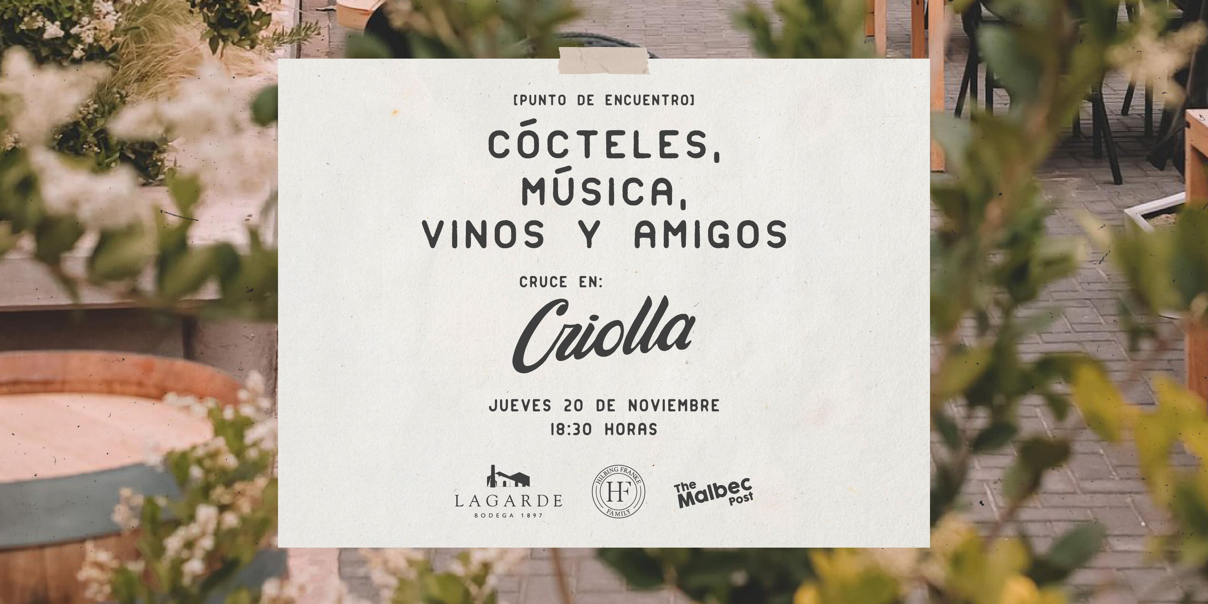 CRUCE en CRIOLLA - Junto a Hilbing Franke